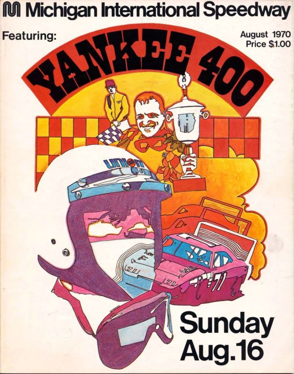 1970 Yankee 400 program