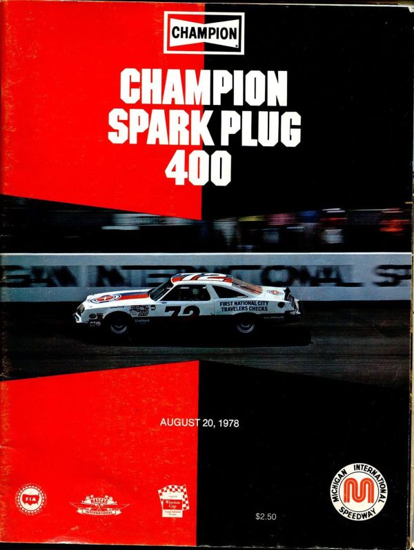 1978 Champion Spark Plug 400 program