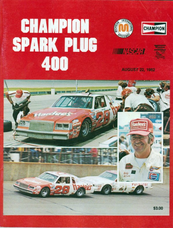 1982 Champion Spark Plug 400 program