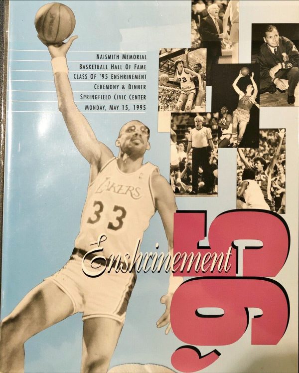 1995 Naismith Memorial Basketball Hall of Fame program