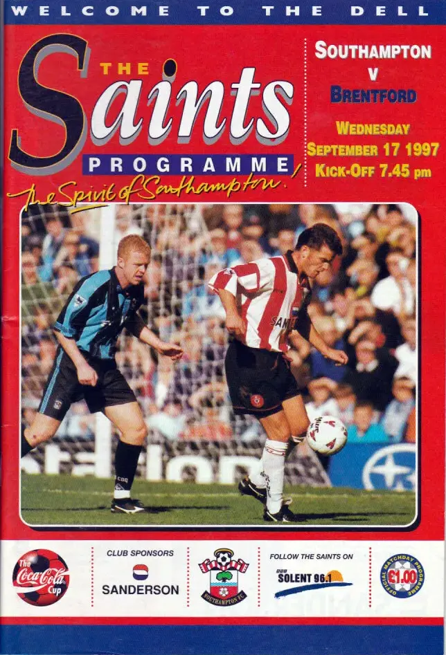 Southampton vs. Brentford (September 17, 1997)