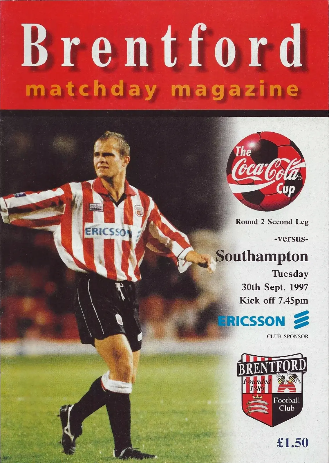 Brentford vs. Southampton (September 30, 1997)