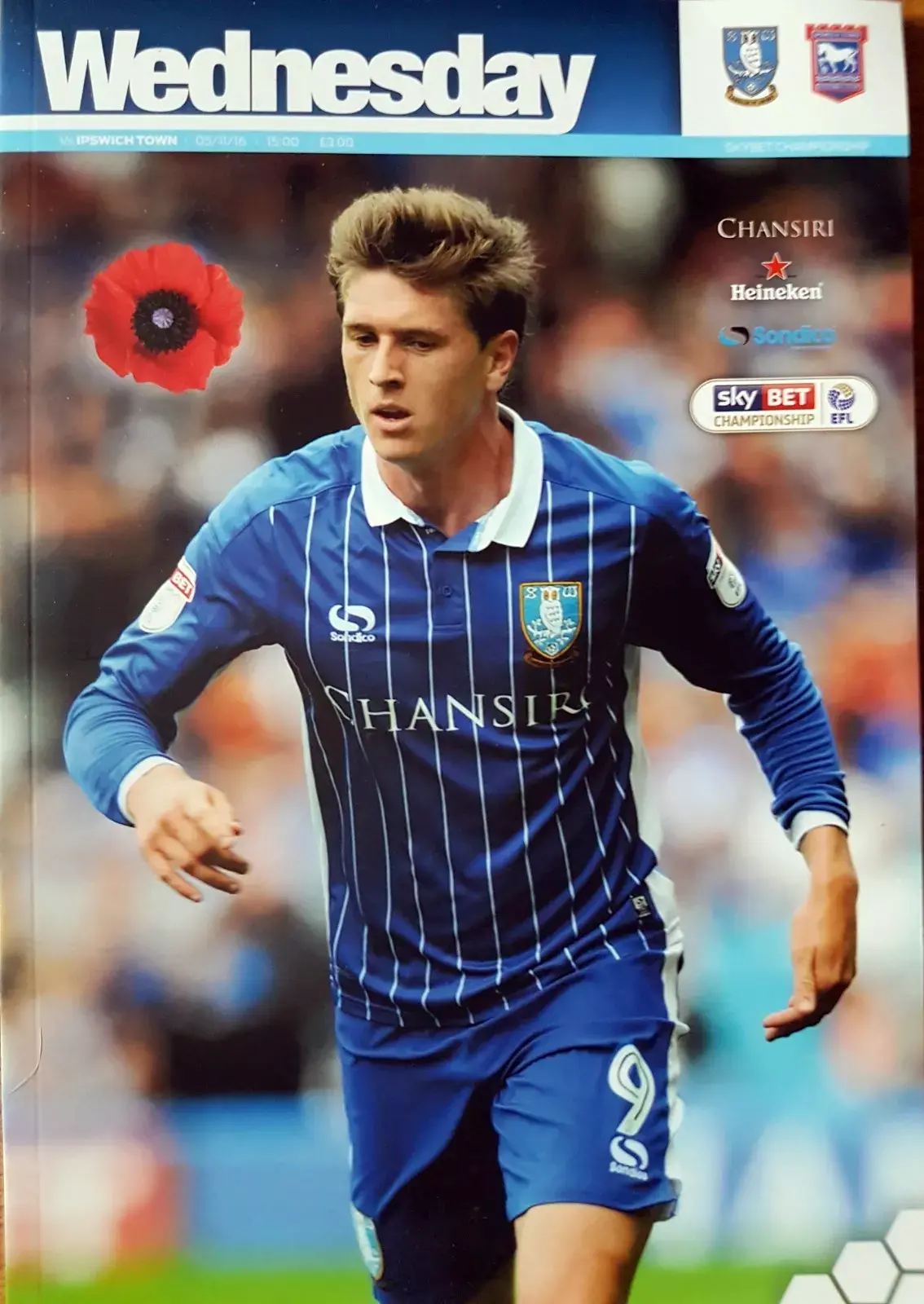 Sheffield Wednesday vs. Ipswich Town (November 5, 2016)