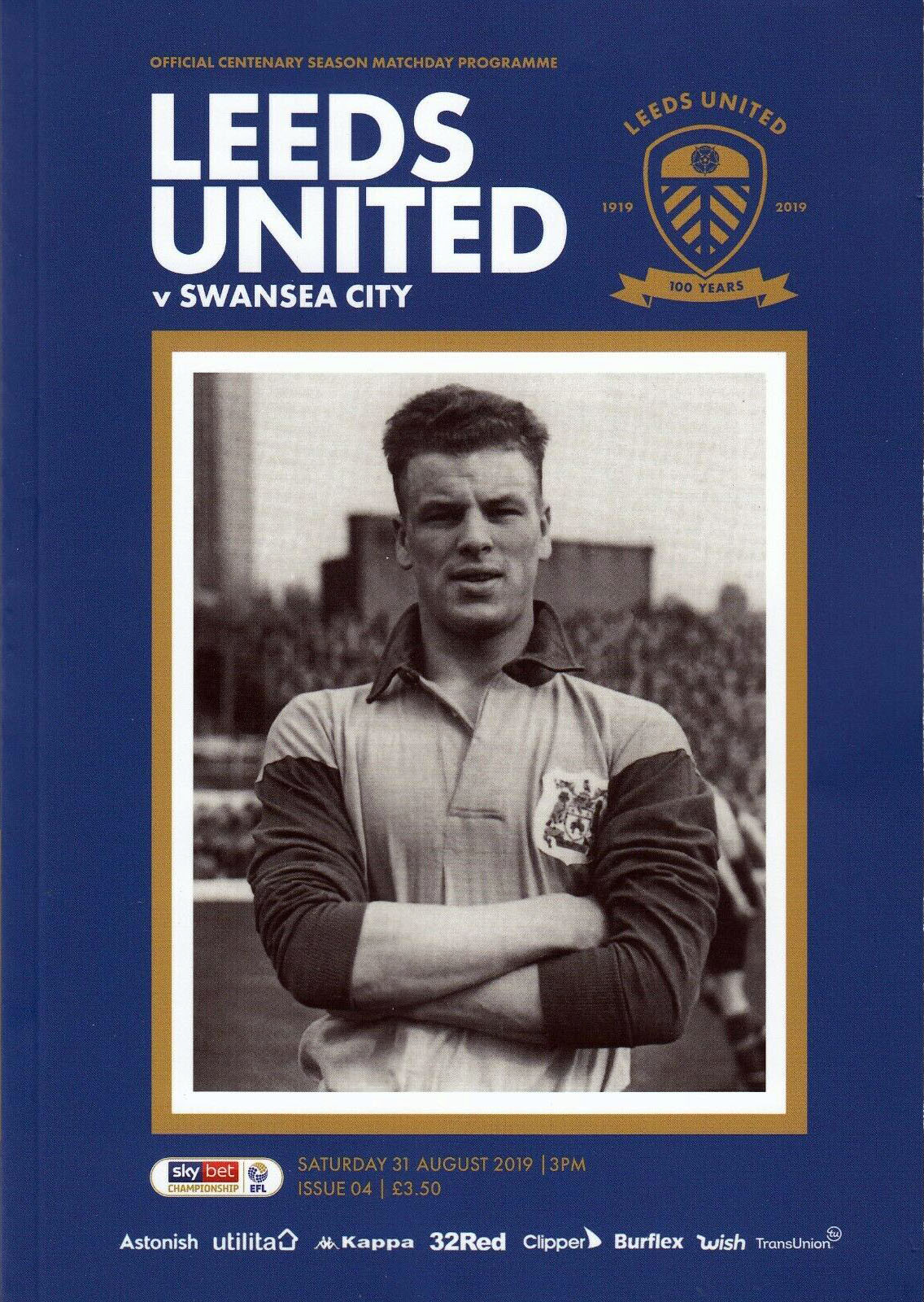 English Football Program: Leeds United vs. Swansea City (August 31, 2019)