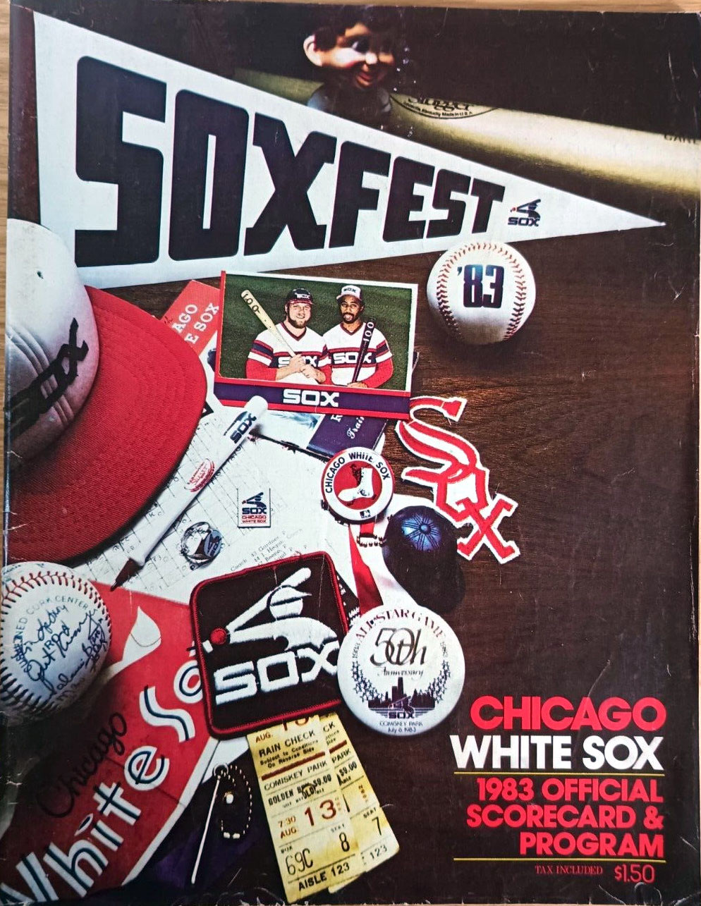 1983 Chicago White Sox program