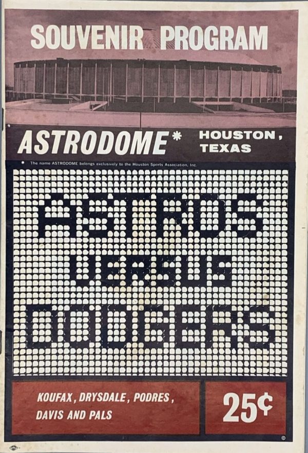 1965 Houston Astros program