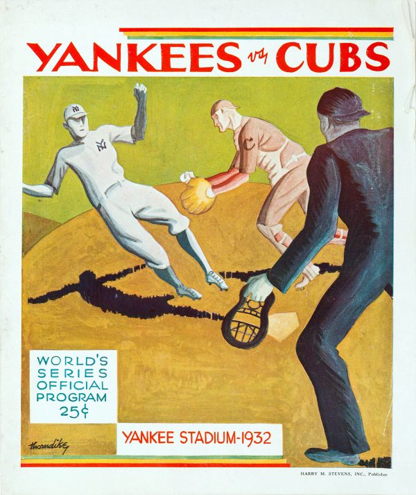 1932 New York Yankees World Series program