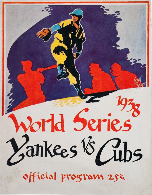 1938 New York Yankees World Series program