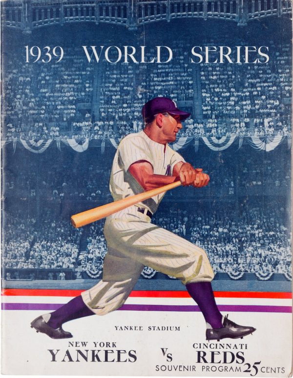 1939 New York Yankees World Series program