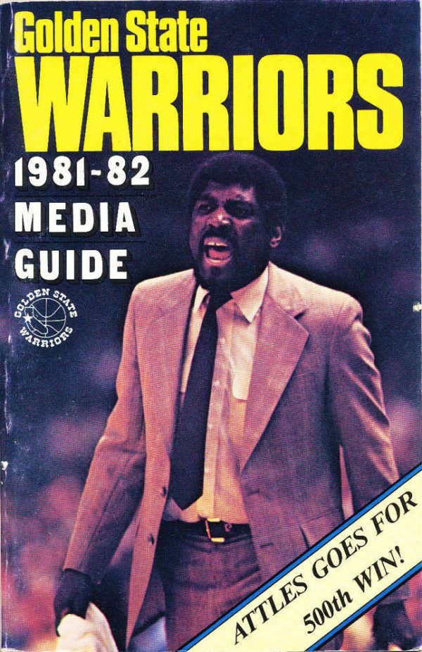 1981-82 Golden State Warriors media guide