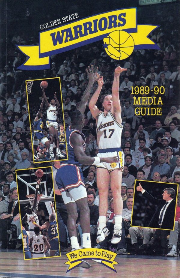 1989-90 Golden State Warriors media guide