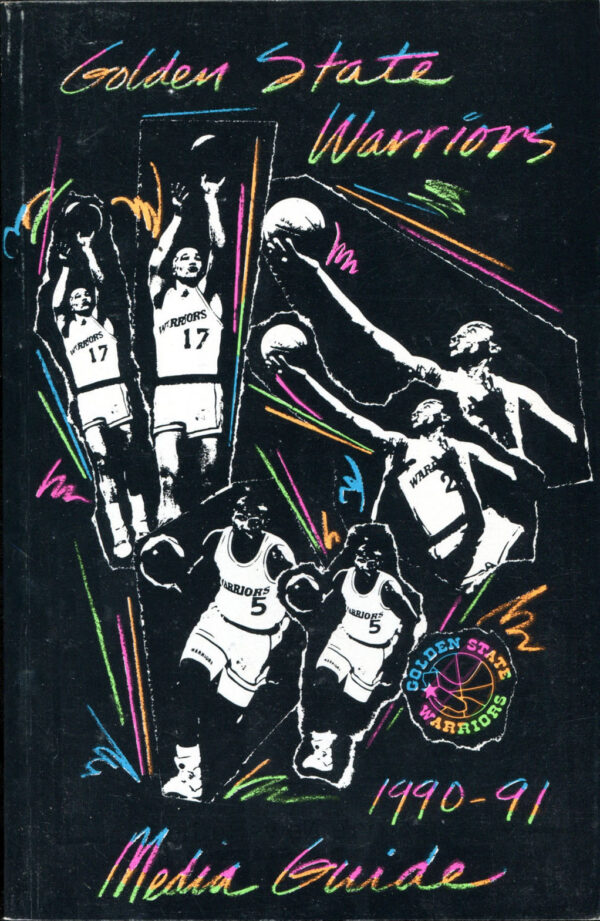 1990-91 Golden State Warriors media guide