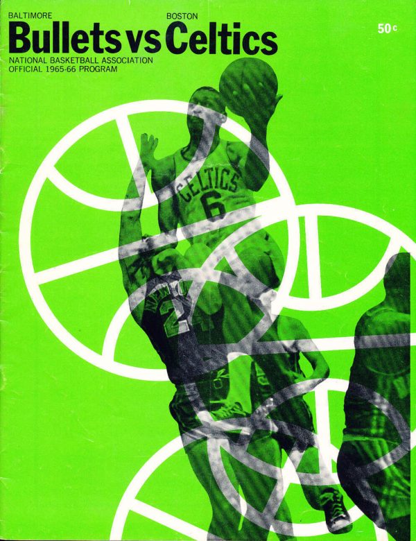 1965-66 Baltimore Bullets program