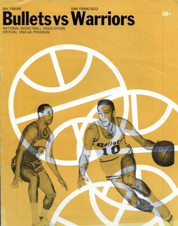 1965-66 Baltimore Bullets program