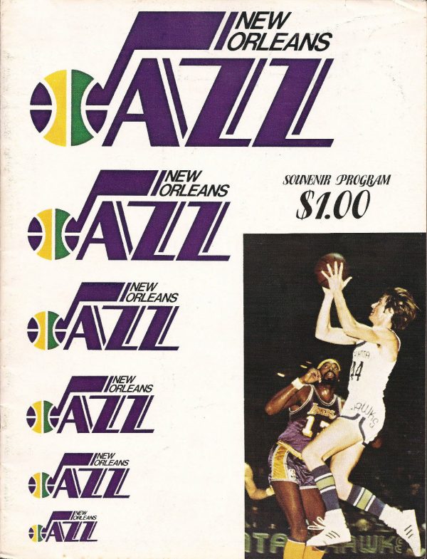 1974-75 New Orleans Jazz program