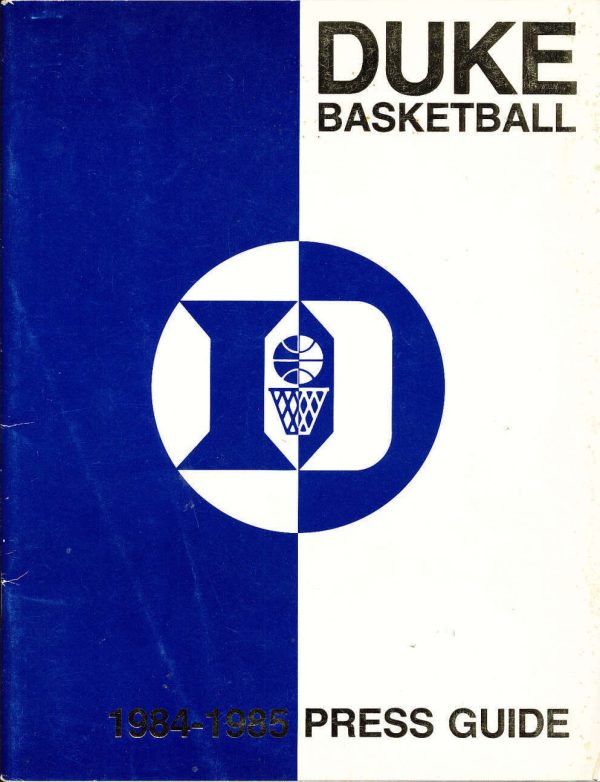 1984-85 Duke Blue Devils men's basketball media guide