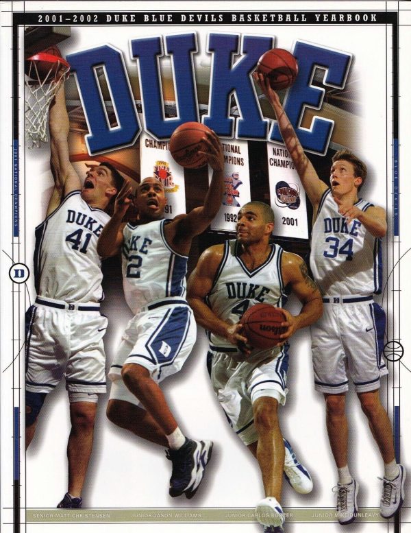 2001-02 Duke Blue Devils men's basketball yearbook