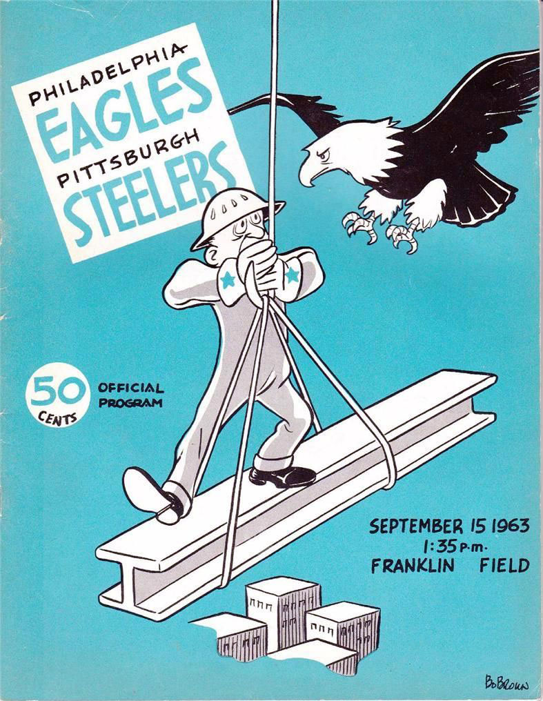 NFL Program: Philadelphia Eagles vs. Pittsburgh Steelers (September 15, 1963)