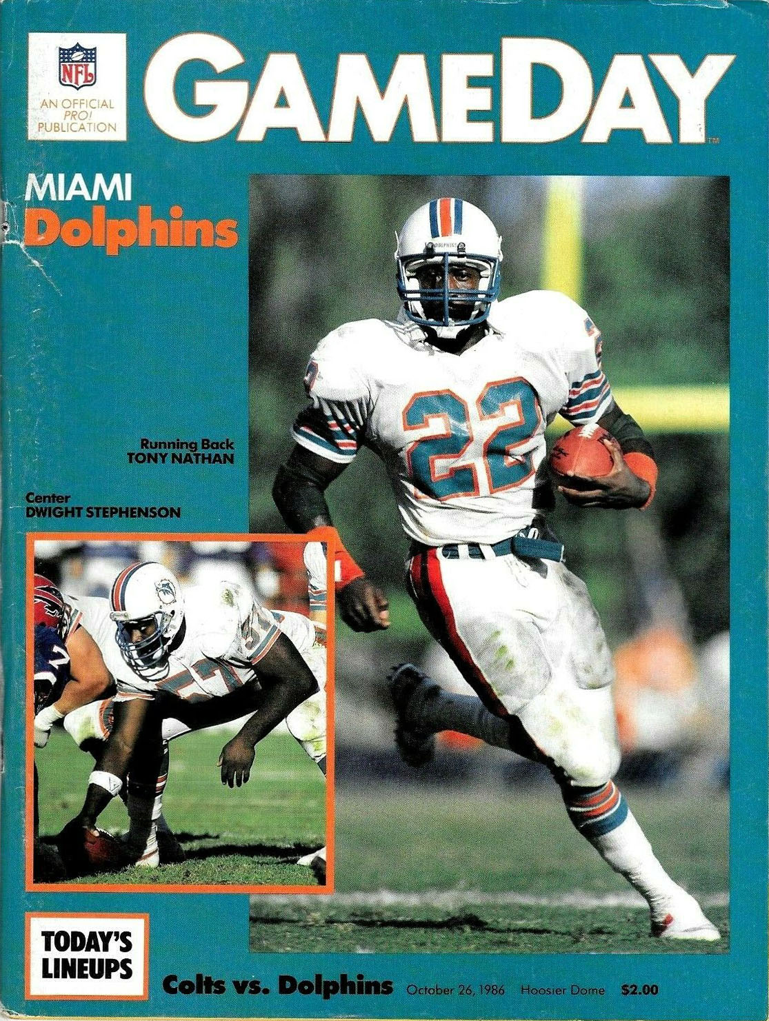 Indianapolis Colts vs. Miami Dolphins (October 26, 1986)