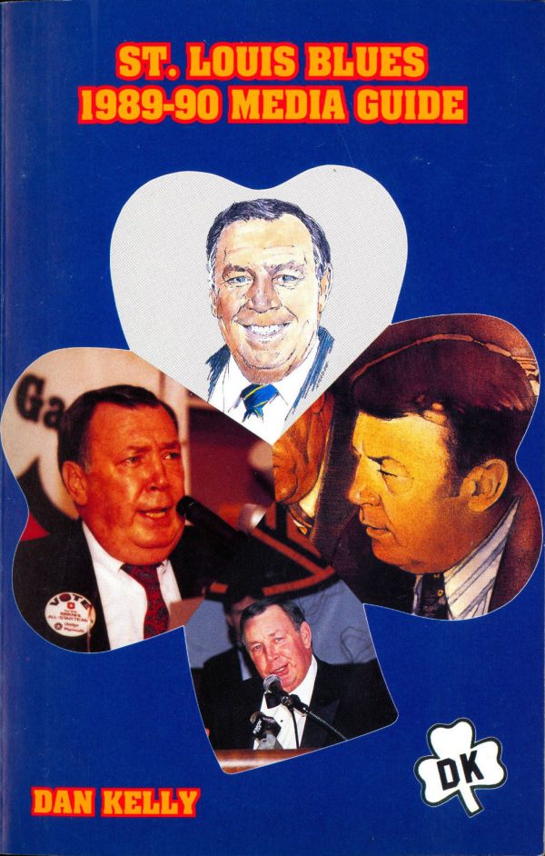 1989-90 St. Louis Blues media guide