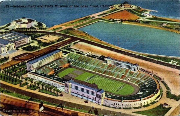 Soldier Field postcard