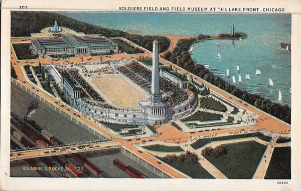 Soldier Field postcard