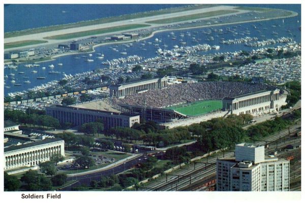 Soldier Field postcard