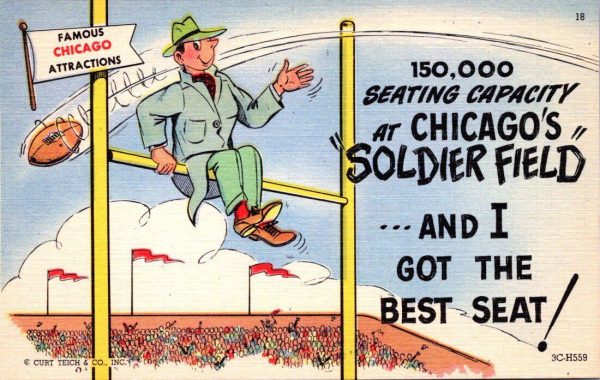 Soldier Field postcard