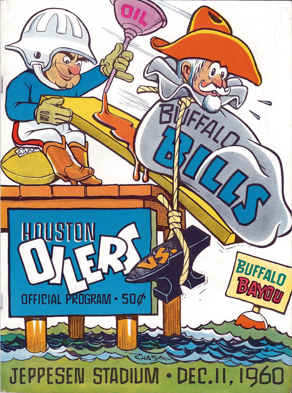 AFL Program: Houston Oilers vs. Buffalo Bills (December 11, 1960)