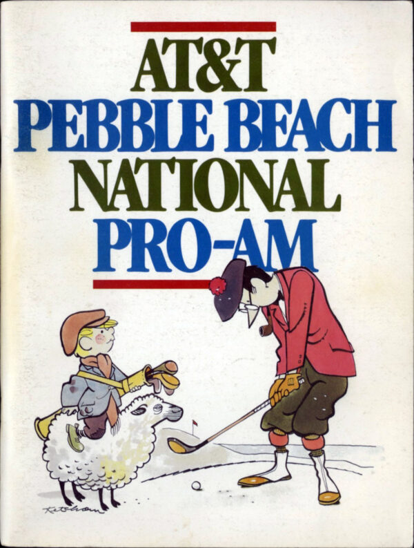 1986 AT&T Pebble Beach National Pro-Am program