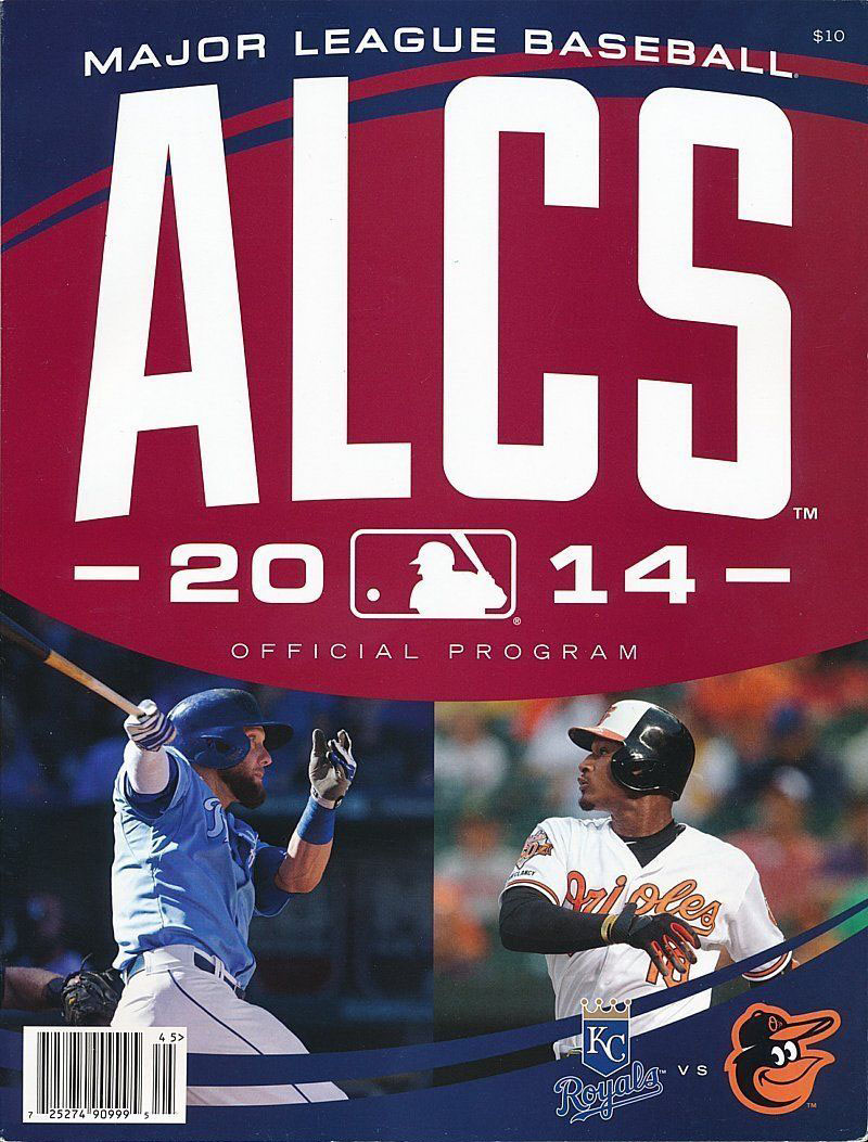 MLB ALCS Program: Baltimore Orioles vs. Kansas City Royals (2014)