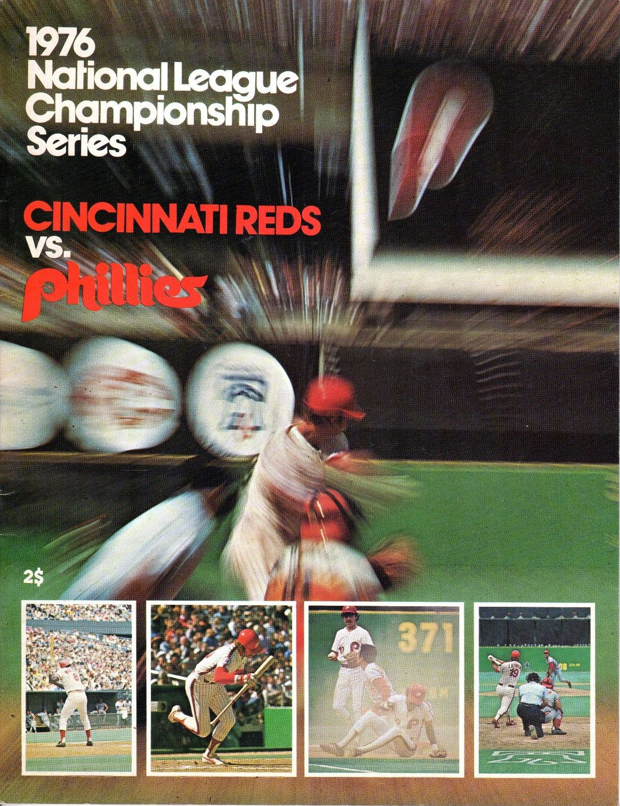 MLB NLCS Program: Philadelphia Phillies (1976)