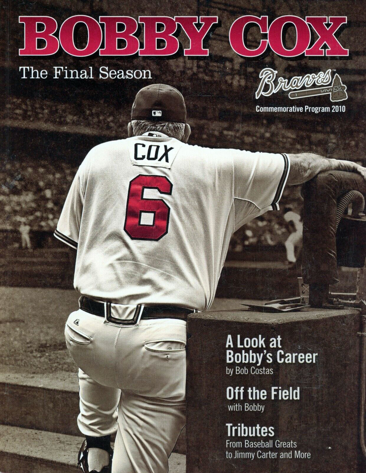 2010 Atlanta Braves program