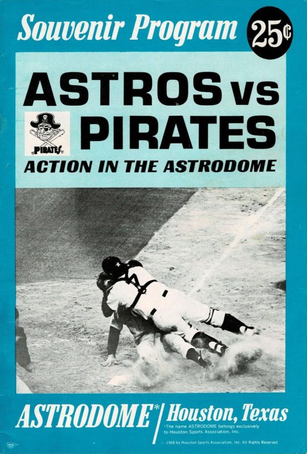 1968 Houston Astros program