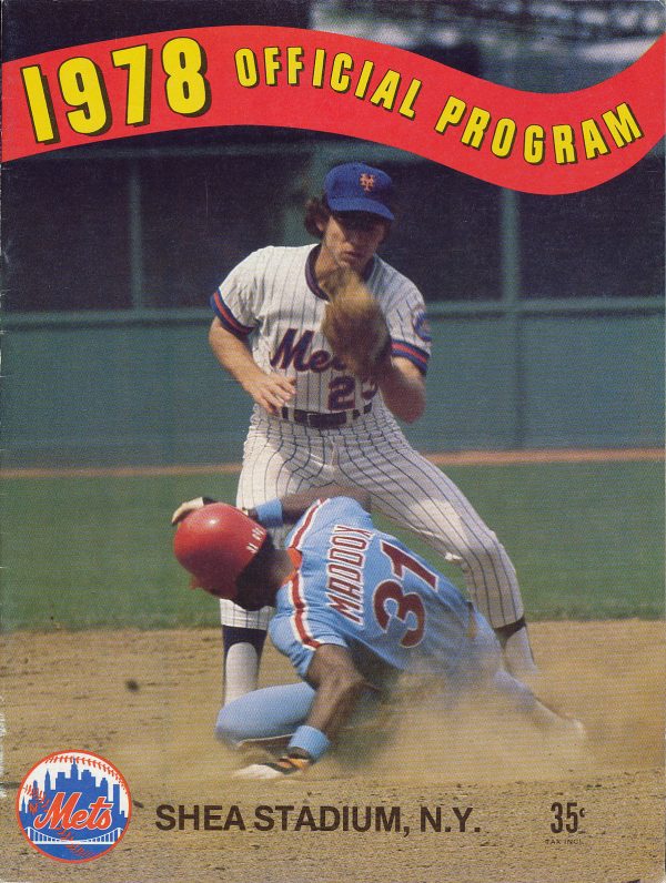 1978 New York Mets program