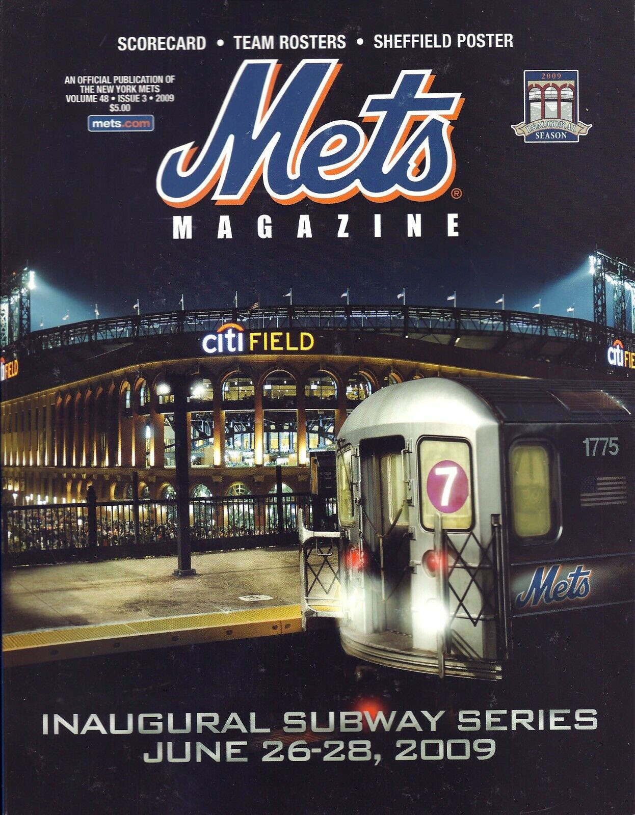 2009 New York Mets program