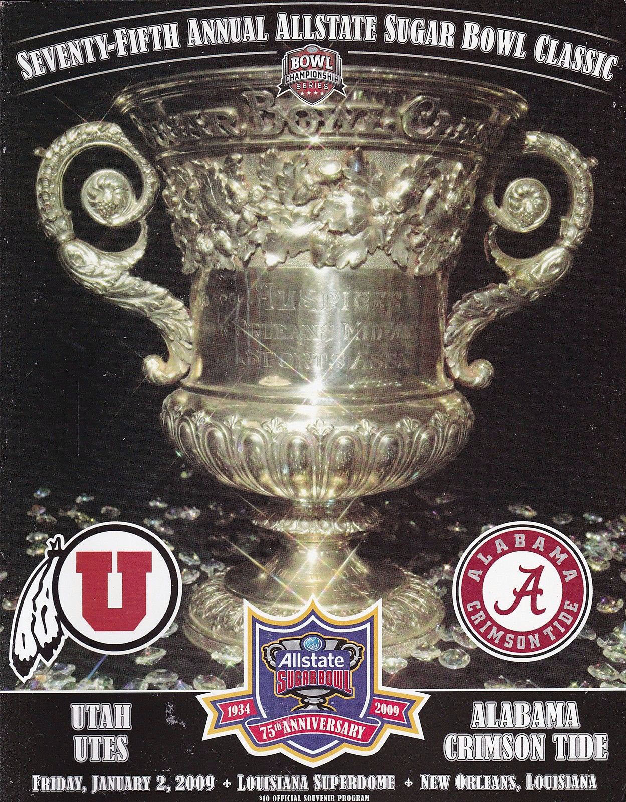 2009 Sugar Bowl program