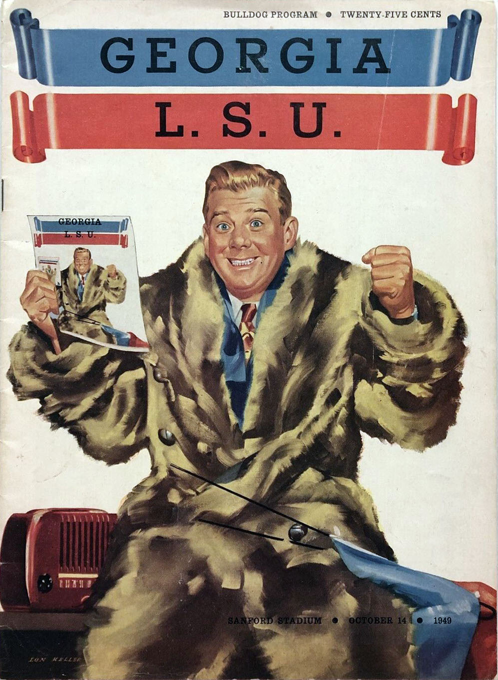 Georgia Bulldogs vs. LSU Tigers (October 14, 1949)