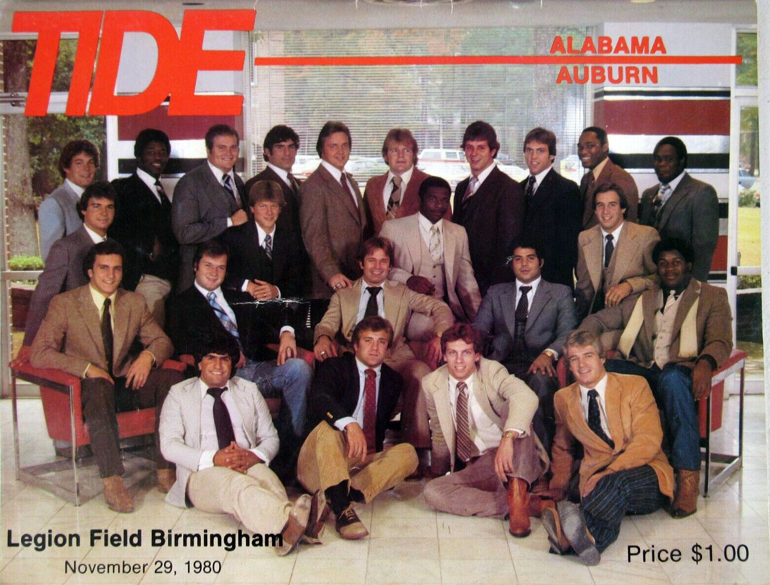 Alabama Crimson Tide vs. Auburn Tigers (November 29, 1980)