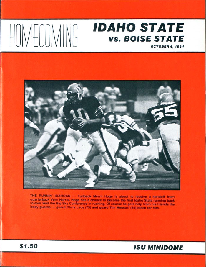 Idaho State Bengals vs. Boise State Broncos (October 6, 1984)