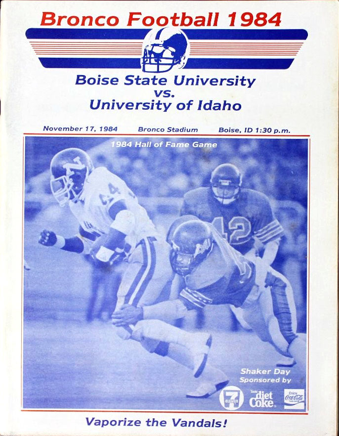 Boise State Broncos vs. Idaho Vandals (November 17, 1984)