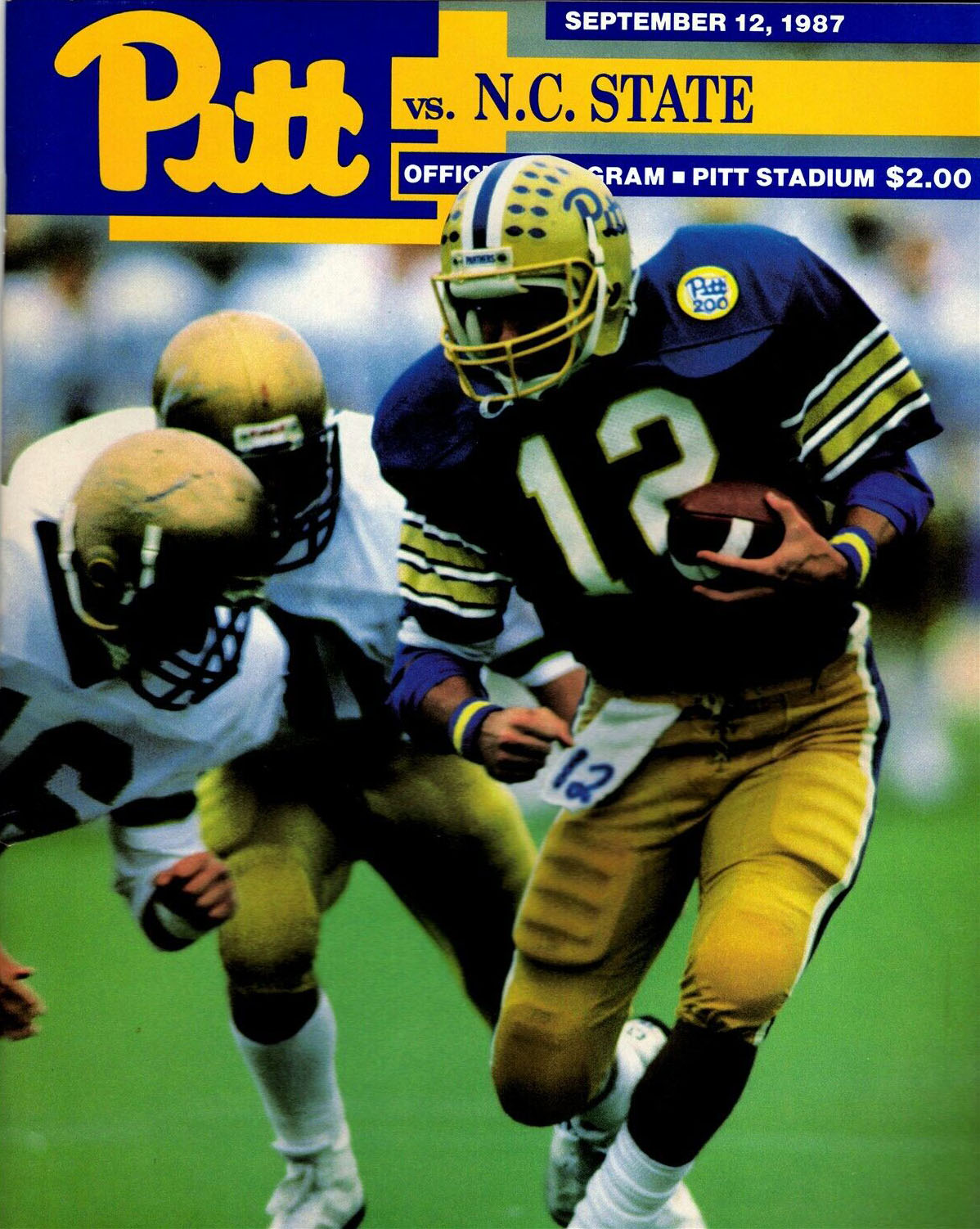 Pittsburgh Panthers vs. NC State Wolfpack (September 12, 1987)