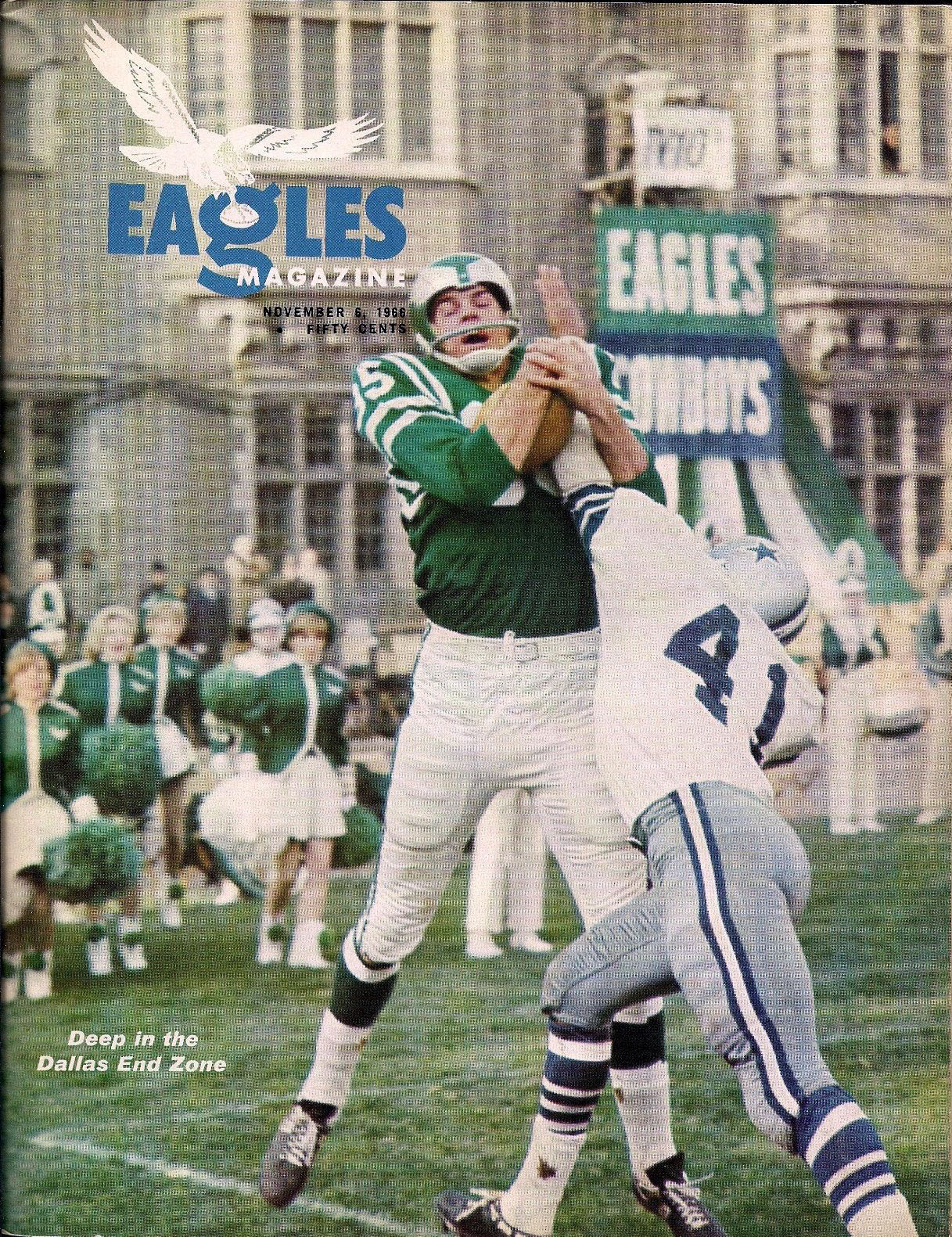 Philadelphia Eagles vs. Dallas Cowboys (November 6, 1966)