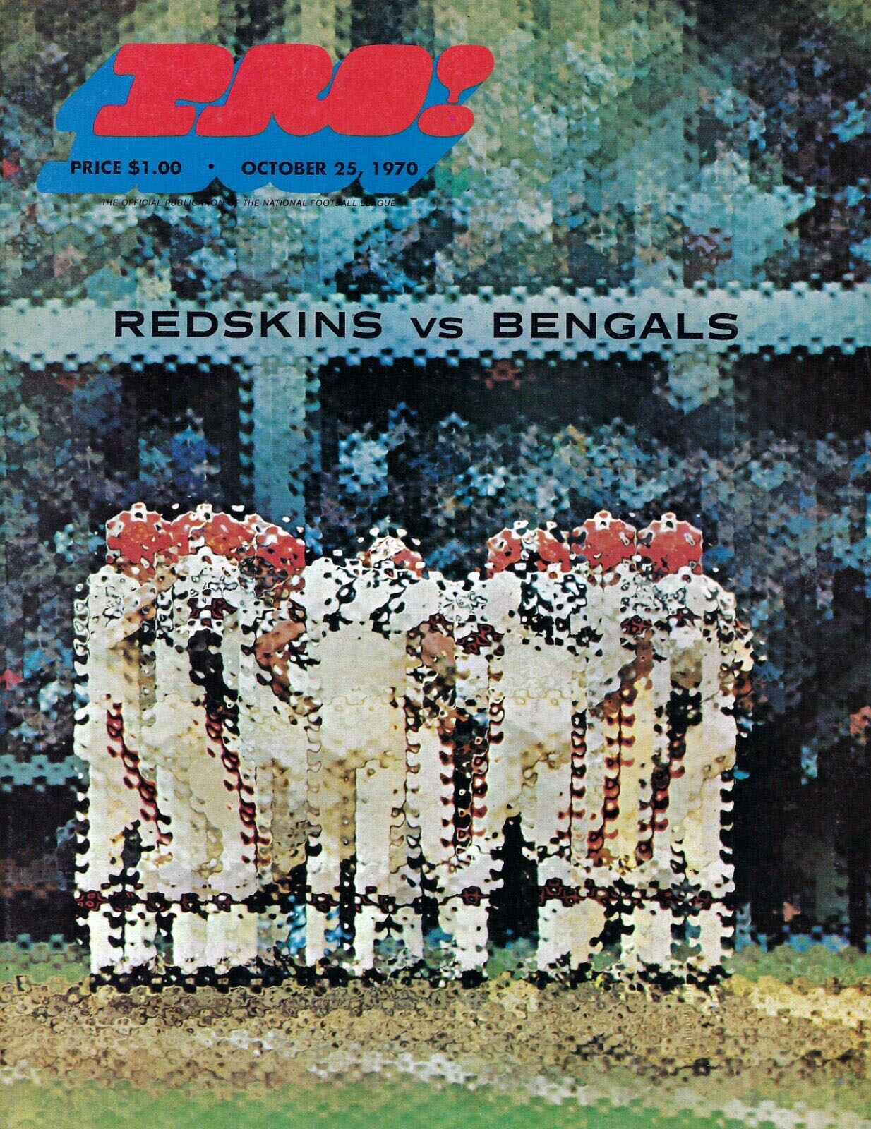 Cincinnati Bengals vs. Washington Redskins (October 25, 1970)