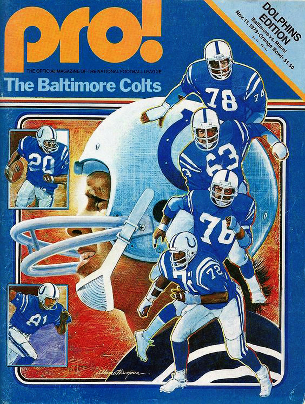 Miami Dolphins vs. Baltimore Colts (November 11, 1979)