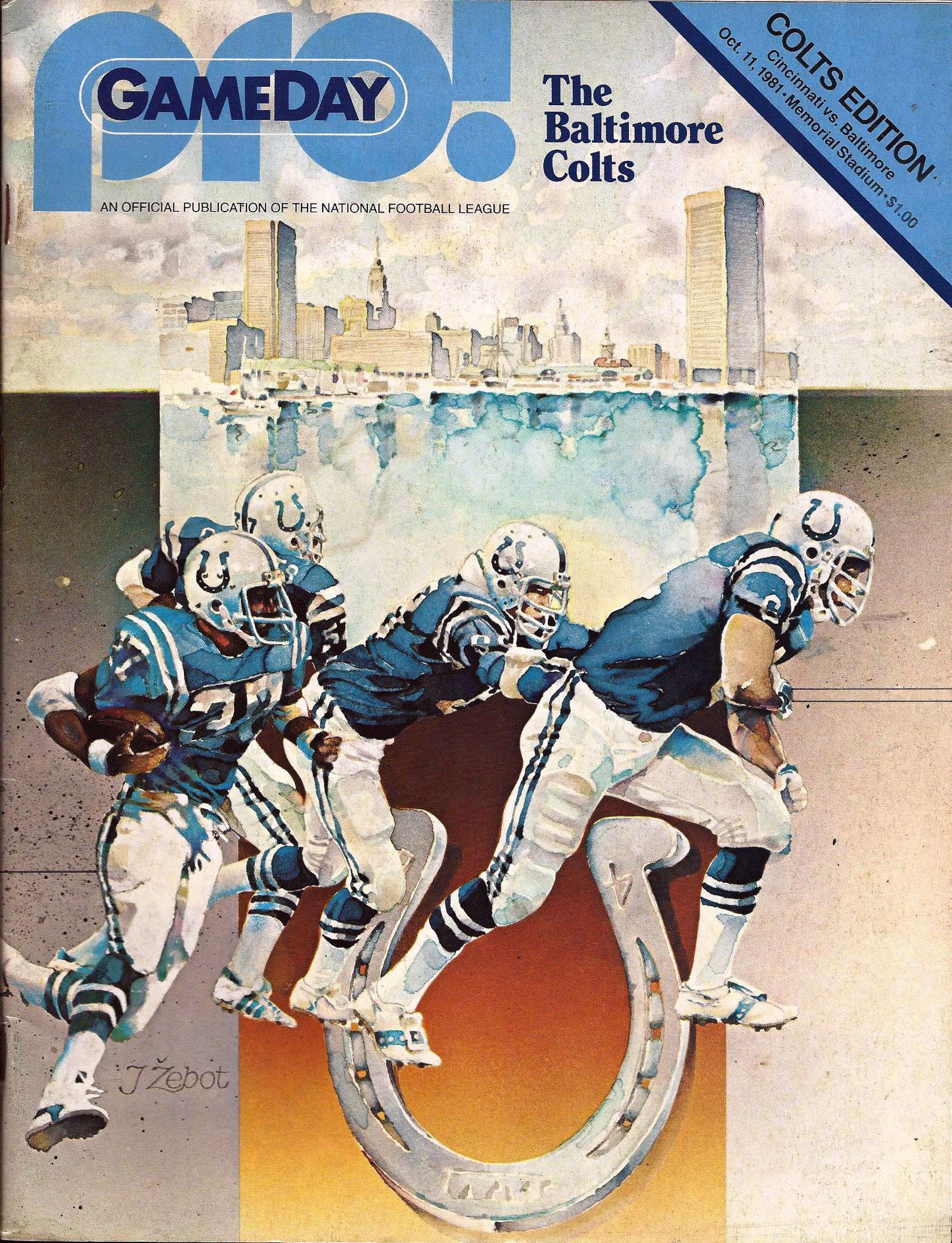 Baltimore Colts vs. Cincinnati Bengals (October 11, 1981)