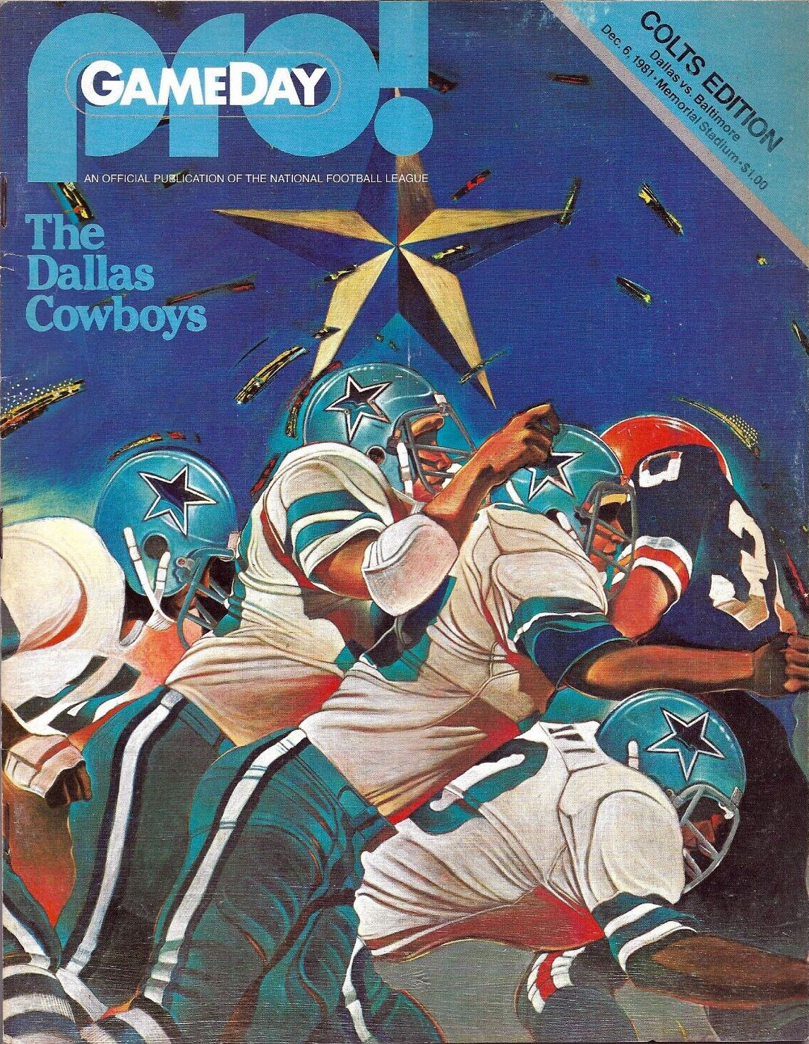 Baltimore Colts vs. Dallas Cowboys (December 6, 1981)