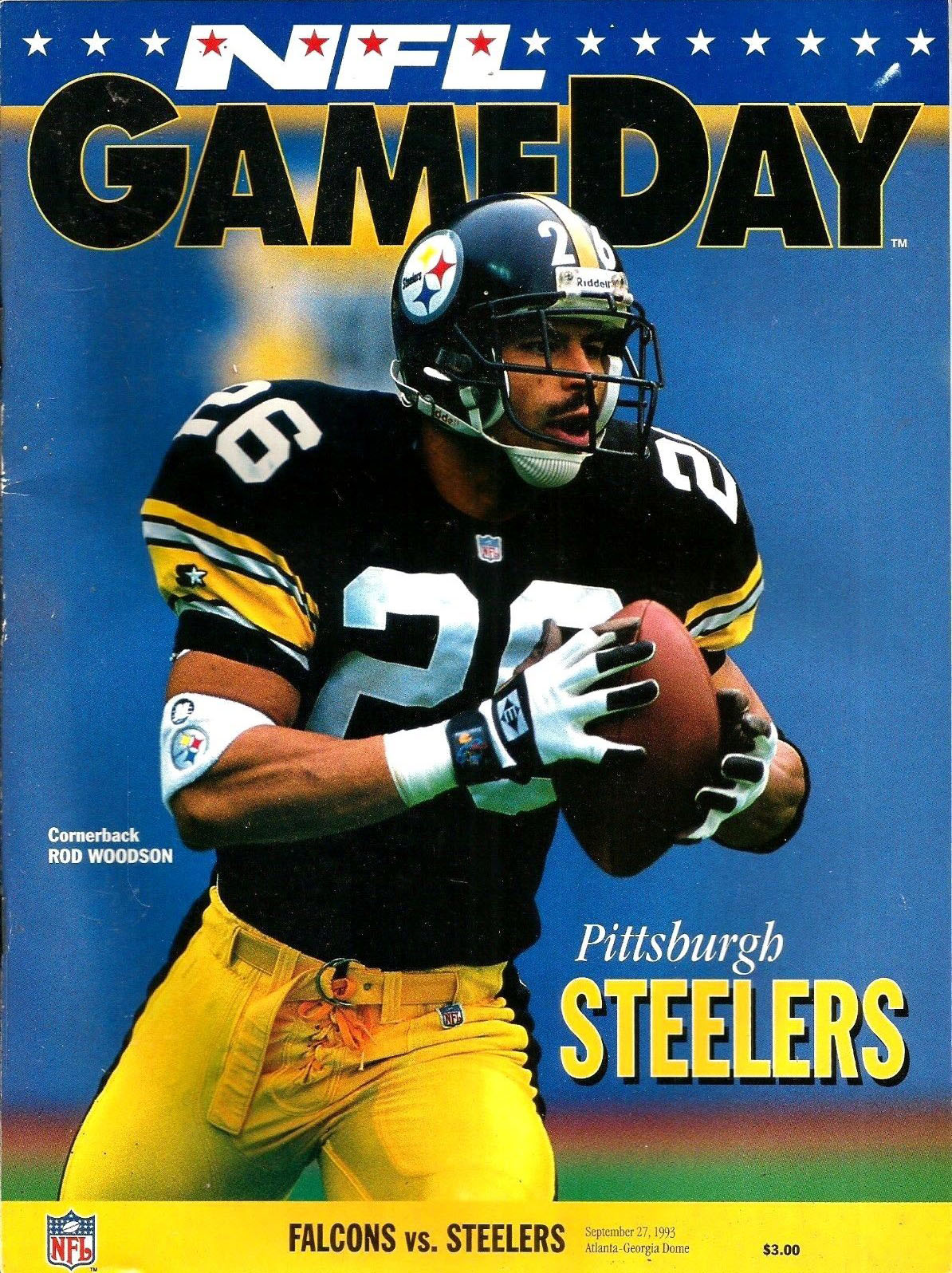 Atlanta Falcons vs. Pittsburgh Steelers (September 27, 1993)