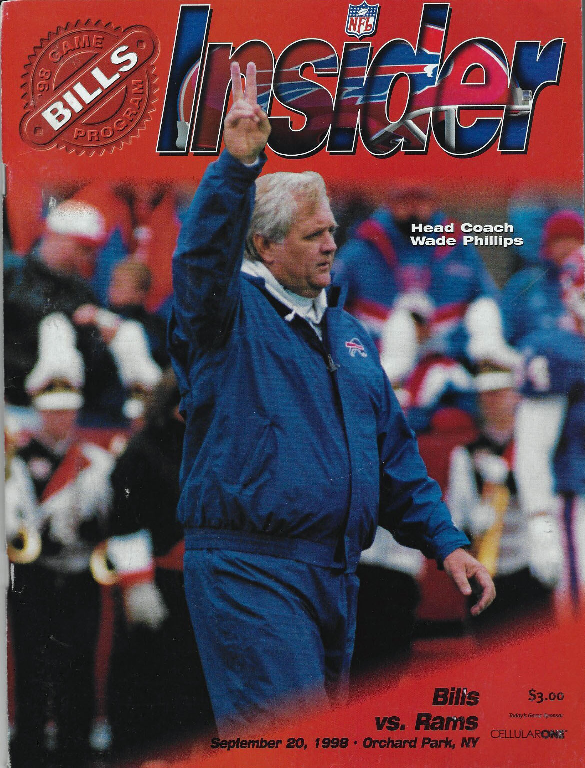 Buffalo Bills vs. St. Louis Rams (September 20, 1998)