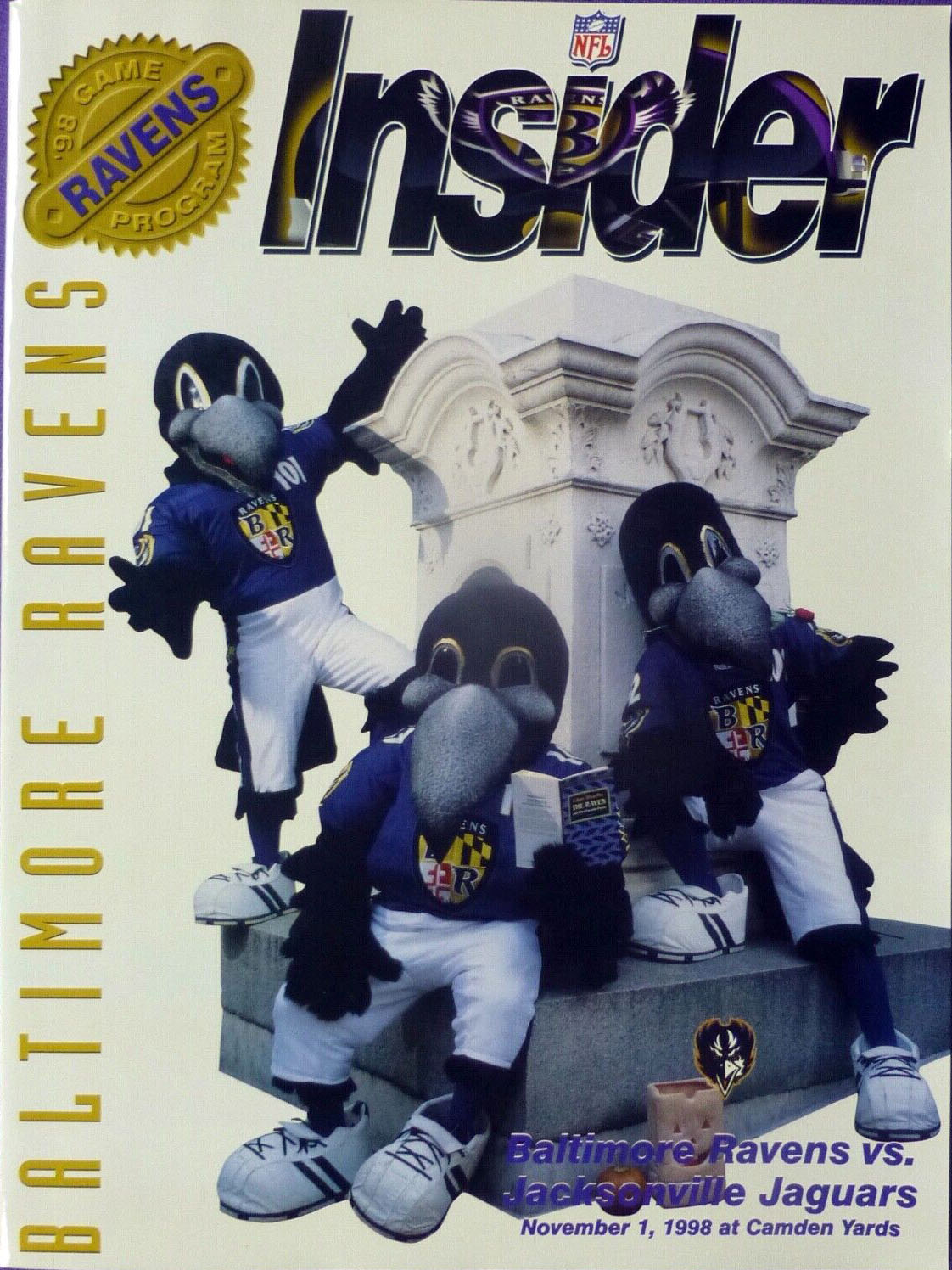 Baltimore Raves vs. Jacksonville Jaguars (November 1, 1998)